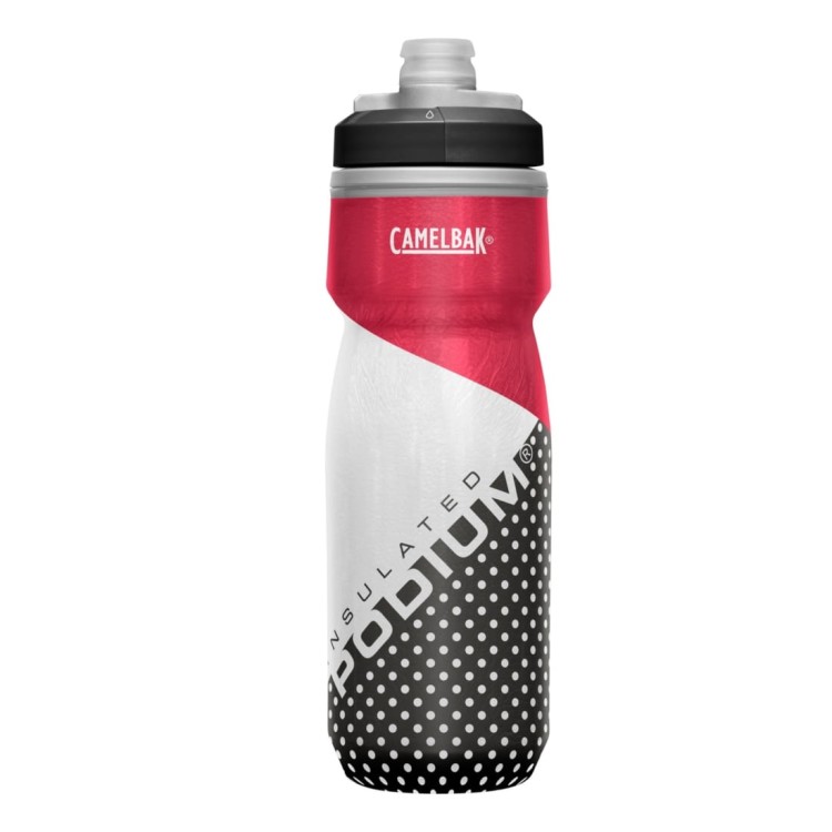 Bidon CamelBak Podium Chill czarno czerwony 620ml-27118
