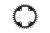 Tarcza GARBARUK shimano M8000 M7000 round 36t-27255