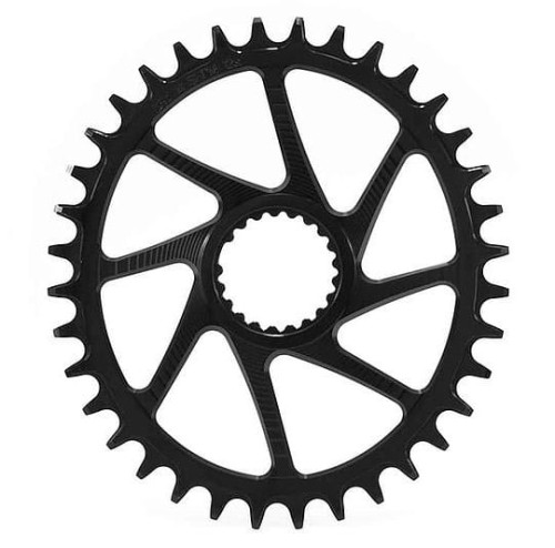 Tarcza GARBARUK Shimano M7100 M8100 oval 38T czarn-27303