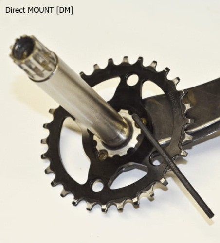 Tarcza ABSOLUTEBLACK SRAM GXP DM oval 30t boost-13294