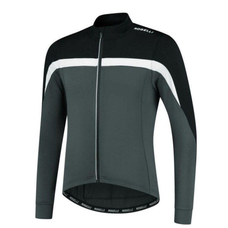 Bluza Rogelli COURSE czarno szara-28166