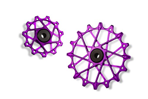 Kółka przerzutki Shimano 11rz GARBARUK 11-16T fiol-28369