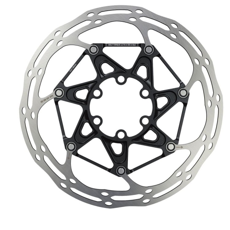 Tarcza hamulca 160mm 6śr SRAM 2częśćowa Black-28441