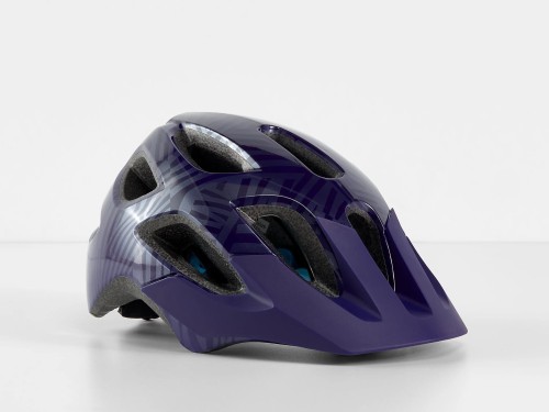 Kask Bontrager Tyro dla dziecka Purple Abyss Azure-28593