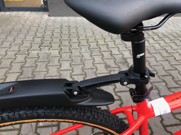 Błotnik KTM tył MTB 26-29 czarny -23444