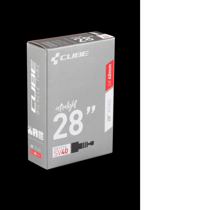 Dętka CUBE szosa Extra light 28 SV 40mm-24783