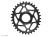 Tarcza ABSOLUTEBLACK SHIMANO XTR XT SLX DM oval 32-15640
