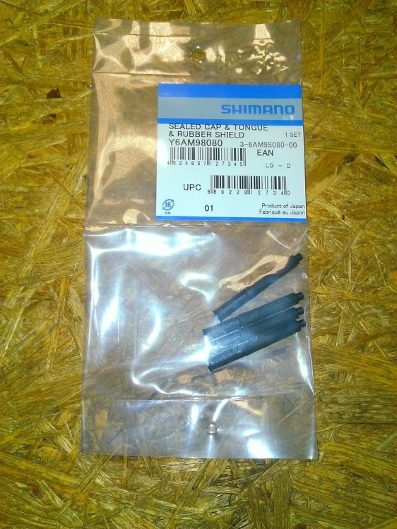 Końcówka pancerza przerzutki SHIMANO z osł 4szt-4340