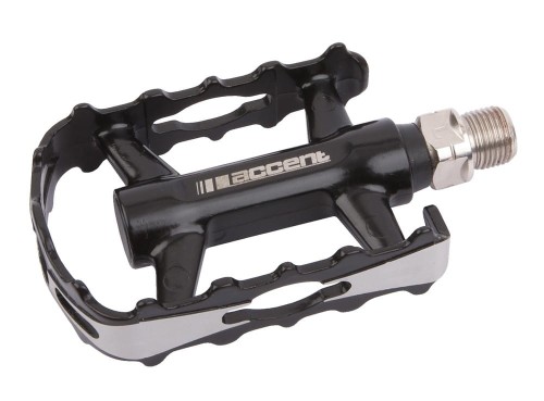 Pedały ACCENT LITHIUM czarne aluminiowe łożyska-697