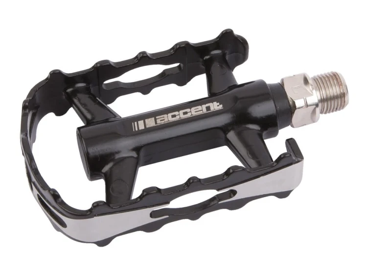 Pedały ACCENT LITHIUM czarne aluminiowe łożyska-697