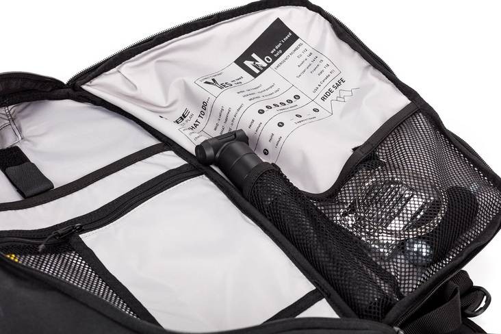 Plecak CUBE pure 4RACE czarny 4L-13430