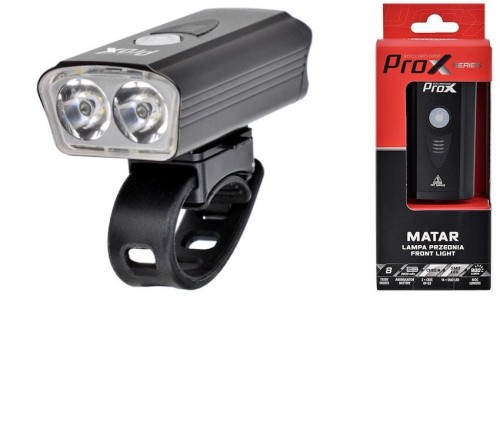 Lampka przód ProX MATAR 900Lm USB-C-28637