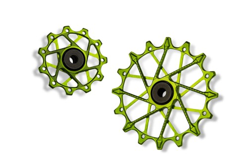 Kółka przerzutki Shimano 11rz GARBARUK 11-16T ziel-28765