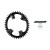 Tarcza GARBARUK shimano M8000 oval 40T czarna-29075