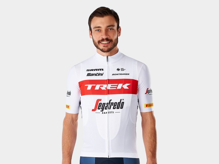 Koszulka Santini Trek Segafredo Team Race biel cze-29160