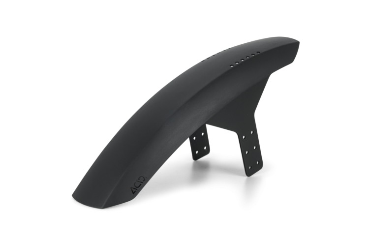 Błotniki CUBE Acid MUD Blocker Short przód czarny-29346