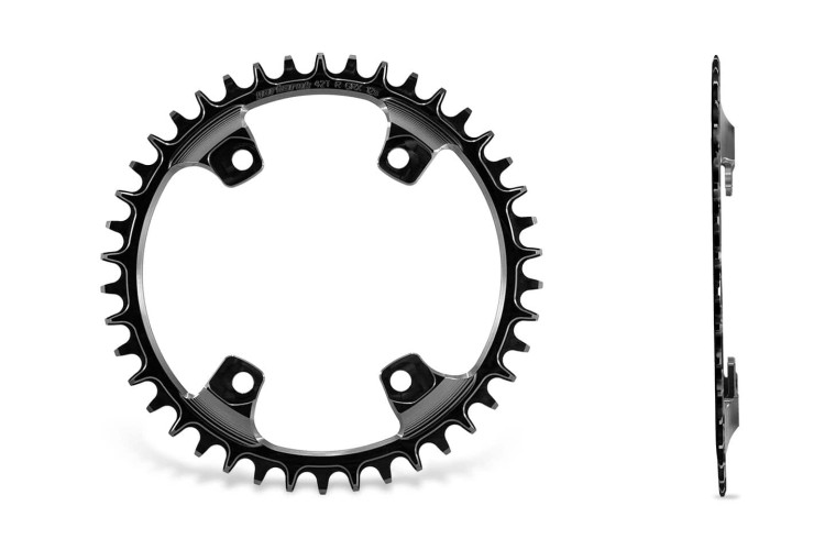 Tarcza GARBARUK shimano GRX Round 44T czarna-29414