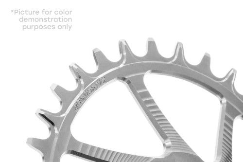 Tarcza GARBARUK Shimano M7100 M8100 oval 36T srebr-29416
