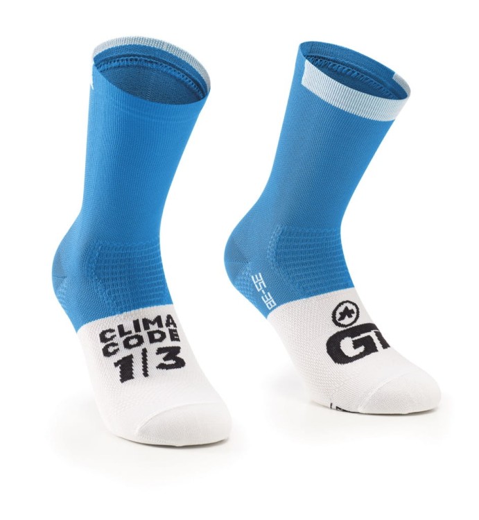 Skarpetki ASSOS GT C2 Cyber Blue-29476