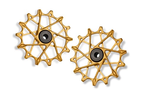 Kółka przerzutki Shimano 12rz GARBARUK 14-14T złot-29819