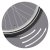Rower PUKY Skyride 24-8 Alu light white 4917-29921