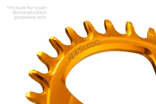 Tarcza GARBARUK 110BCD 5śr oval 42T Orange-31444