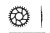 Tarcza GARBARUK Cannondale Round boost 32T czarny-31719