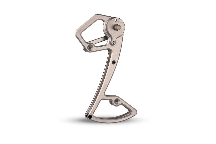 Wózek przerzutki Shimano 12rz MTB GARBARUK srebrny-31718