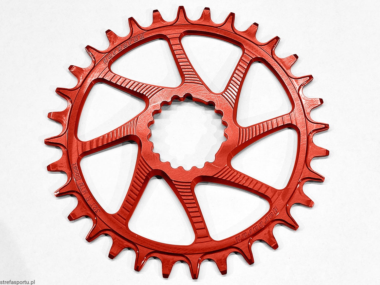 Tarcza GARBARUK Cannondale Round boost 34T czerwona Strefasportu.pl