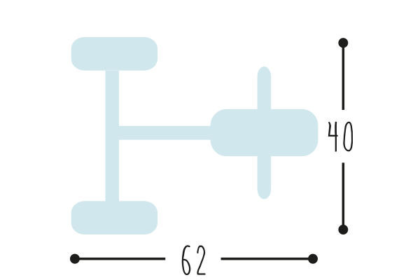 Rower trójkołowy PUKY FITSCH czerwony 2513 5lat gw-21268