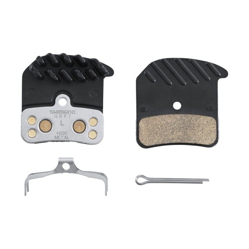Klocki hamulcowe SHIMANO H03C metaliczne radiator-33203