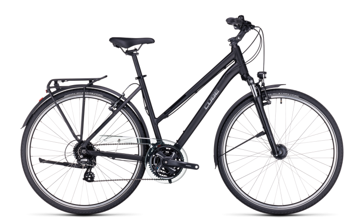 Rower CUBE Touring black´n´metal Trapeze 2023-33720