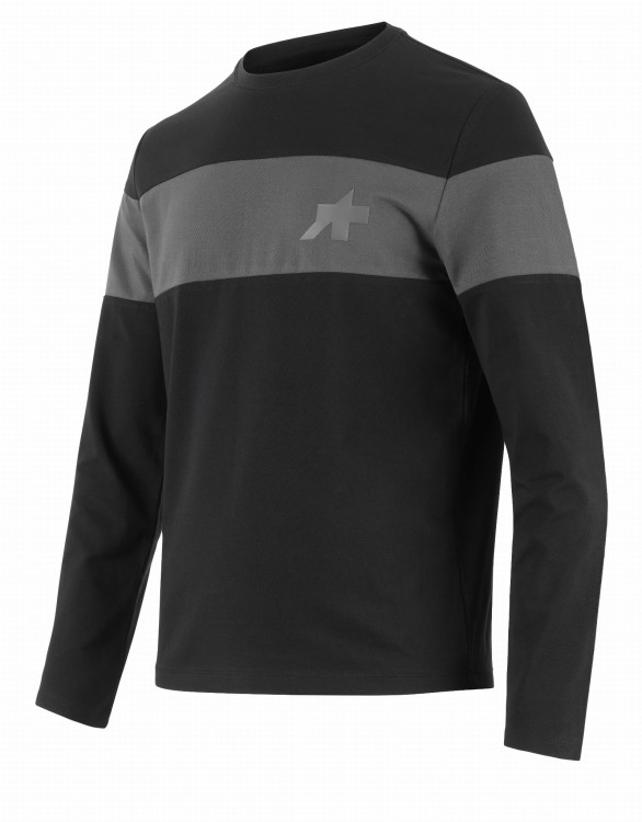 Koszulka ASSOS z nadrukiem EVO dł rękaw blackSeria-33624