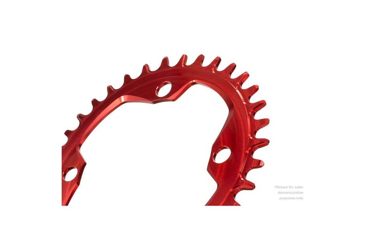 Tarcza GARBARUK SRAM AXS 107BCD Round 44T czerwona-33935