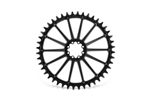 Tarcza GARBARUK SRAM AXS road CX Round 42T orange-34028