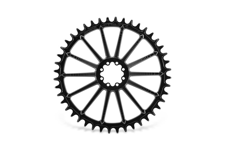 Tarcza GARBARUK SRAM AXS road CX Round 42T orange-34028