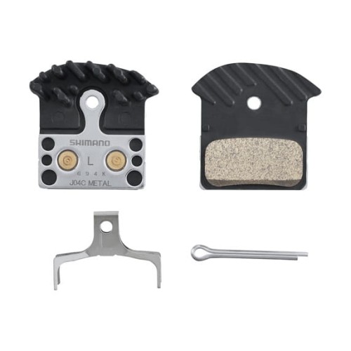 Klocki hamulcowe SHIMANO J04C-MF metaliczne radiat-34749