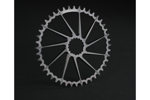Tarcza GARBARUK DM Road Gravel oval 40T czarna-36229