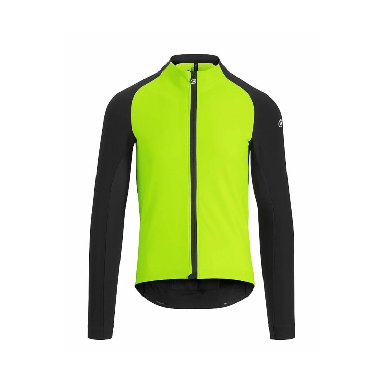 Kurtka ASSOS Mille GT winter visibility Green-36236