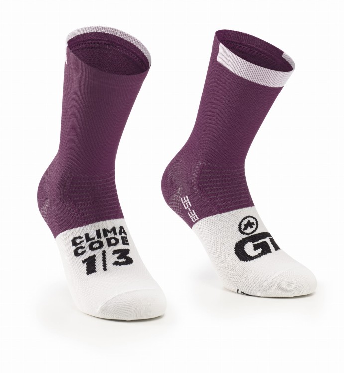 Skarpetki ASSOS GT C2 Rampant Ruby-36268