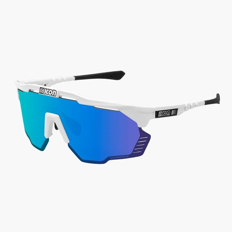 Okulary SCICON AEROSHADE White Gloss SCNNP blue-36480