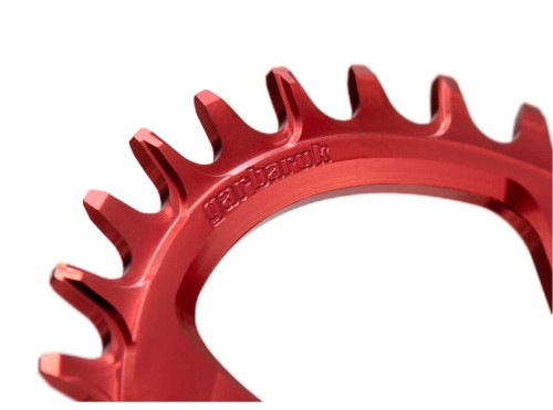 Tarcza GARBARUK shimano quarq 104BCD round 32t red-36568