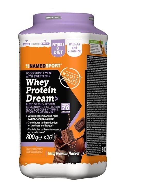 NAMEDSPORT białko serwatkowe Dream Brownie 800g-36579