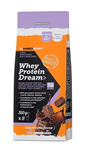 NAMEDSPORT białko serwatkowe Dream Brownie 350g-36580