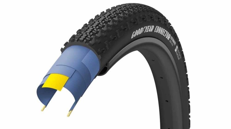 Opona Goodyear Connector TLR 700x35 czarna-36485