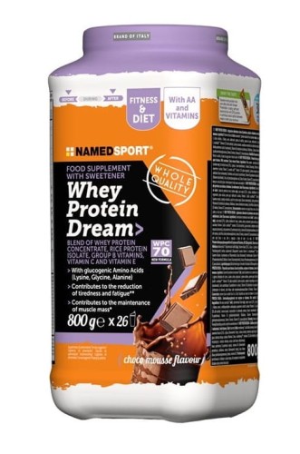 NAMEDSPORT białko serwatkowe Mus czekoladowy 800g-36707
