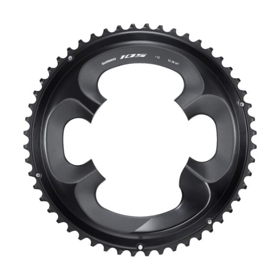 Tarcza SHIMANO 105 52T do FC-R7000 czarno-36687