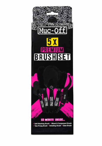 MUC-OFF zestaw 5 szczotek Premium Brush Set-36955