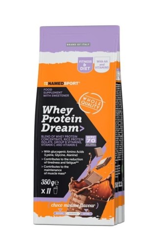 NAMEDSPORT białko serwatkowe Mus czekoladowy 350g-37092