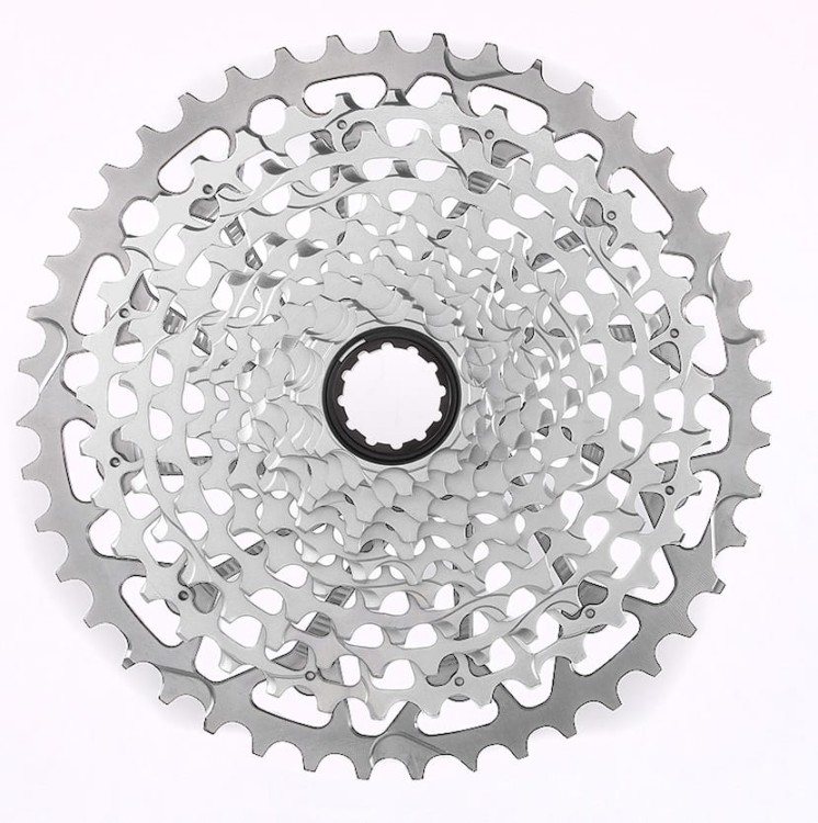 Kaseta SRAM GARBARUK 12rz. 10-44T XD srebrna-37425